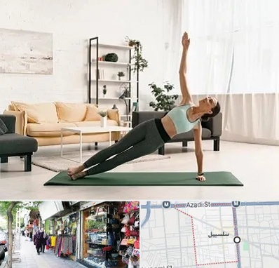 کلاس یوگا در سلسبیل