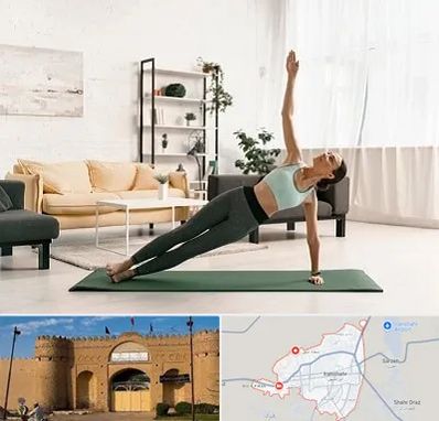 کلاس یوگا در ایرانشهر