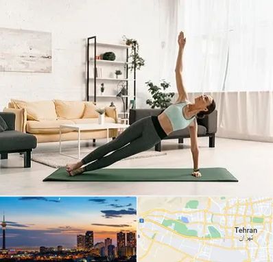 کلاس یوگا در غرب تهران