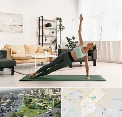 کلاس یوگا در کمال شهر کرج