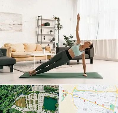 کلاس یوگا در وکیل آباد مشهد