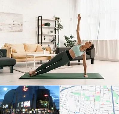 کلاس یوگا در بلوار اباذر