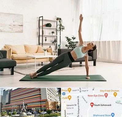 کلاس یوگا در سهروردی