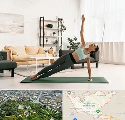 کلاس یوگا در شهرکرد