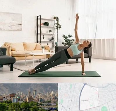 کلاس یوگا در جمشیدیه