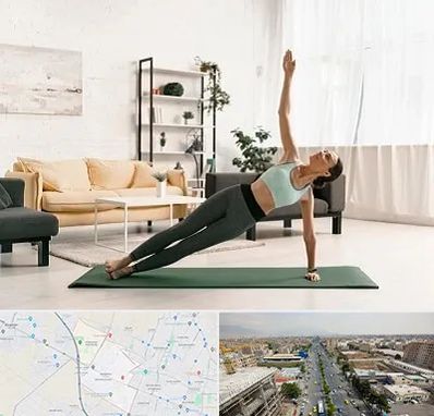 کلاس یوگا در حصارک کرج