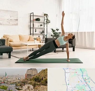 کلاس یوگا در فرهنگ شهر شیراز