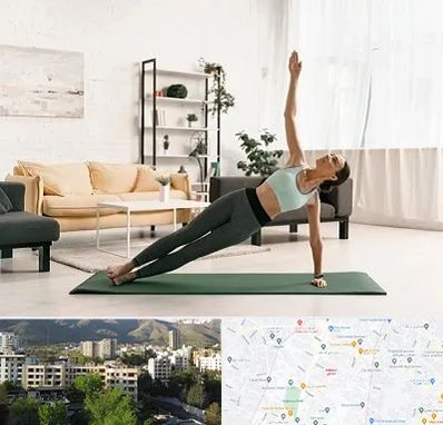 کلاس یوگا در دیباجی