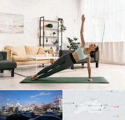 کلاس یوگا در ماهدشت کرج