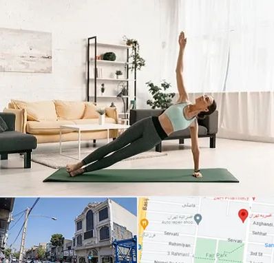 کلاس یوگا در افسریه