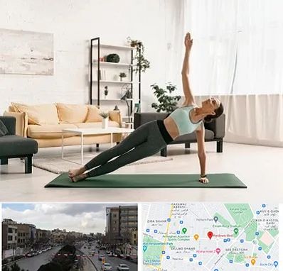 کلاس یوگا در بلوار فردوسی مشهد