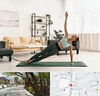 کلاس یوگا در خیابان توحید اصفهان