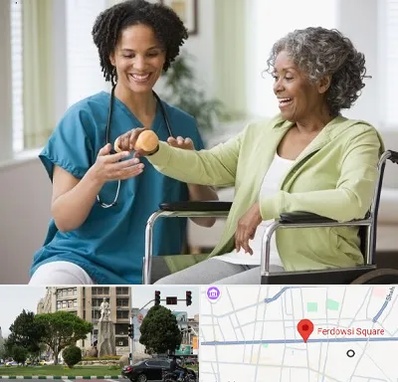 آموزشگاه توانبخشی در میدان فردوسی تهران