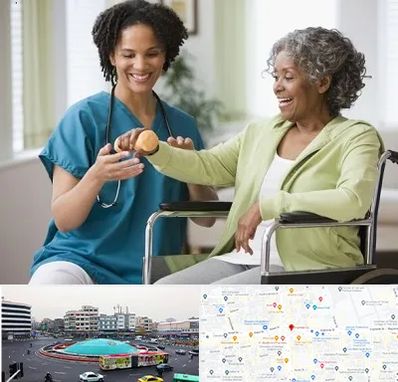 آموزشگاه توانبخشی در میدان انقلاب