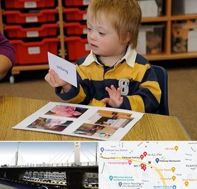 آموزش کودکان استثنایی در پارک وی 