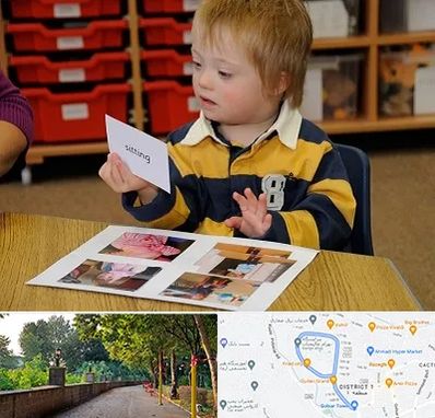 آموزش کودکان استثنایی در فلکه گاز رشت