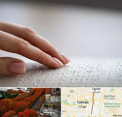 آموزشگاه خط بریل در ولیعصر 