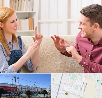 آموزشگاه زبان ناشنوایان در فاز دو اندیشه