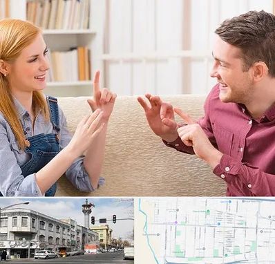 آموزشگاه زبان ناشنوایان در 17شهریور
