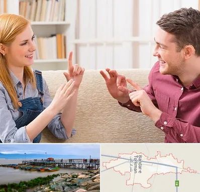 آموزشگاه زبان ناشنوایان در بندر ترکمن