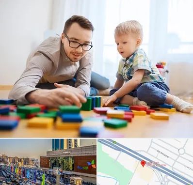 بازی درمانی در لاله پارک تبریز