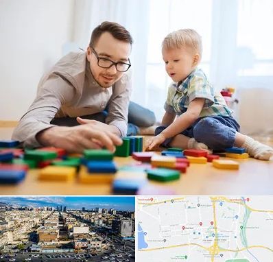 بازی درمانی در شهرک راه آهن