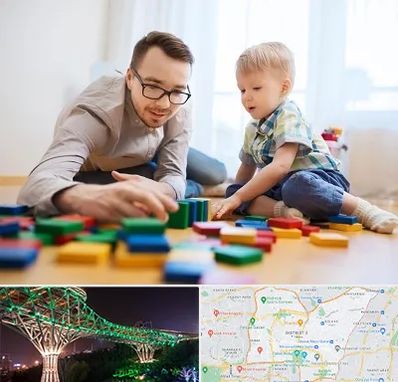 بازی درمانی در منطقه 3 تهران