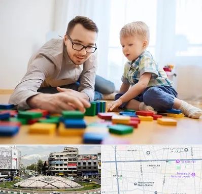 بازی درمانی در مرکز تهران