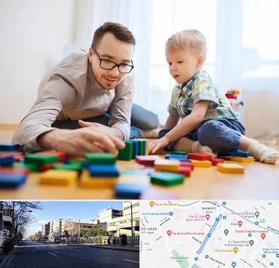 بازی درمانی در خیابان ملاصدرا شیراز