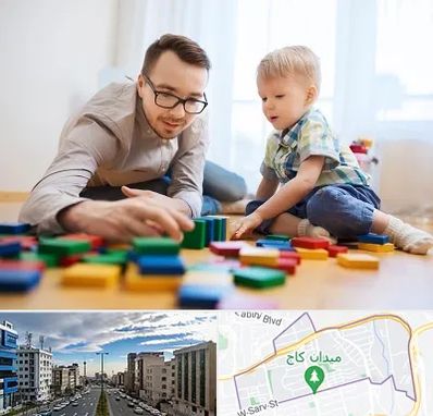 بازی درمانی در سعادت آباد 