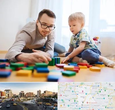 بازی درمانی در منطقه 7 تهران