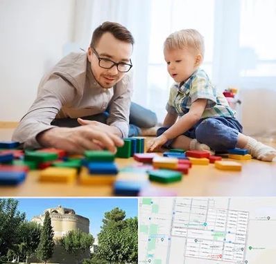 بازی درمانی در مرداویج اصفهان