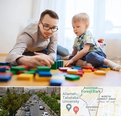 بازی درمانی در شهران 