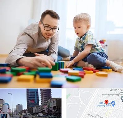 بازی درمانی در چهارراه طالقانی کرج