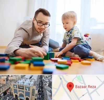 بازی درمانی در بازار رضا مشهد