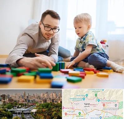 بازی درمانی در منطقه 1 تهران