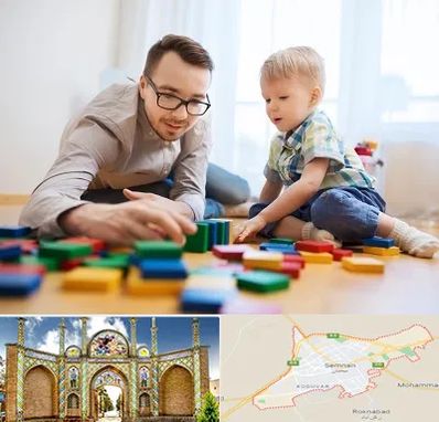 بازی درمانی در سمنان