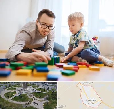 بازی درمانی در ورامین