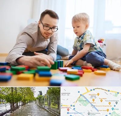 بازی درمانی در خیابان ارم شیراز