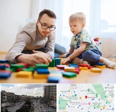 بازی درمانی در بلوار فردوسی مشهد