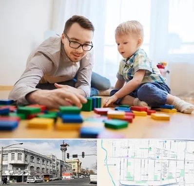 بازی درمانی در 17شهریور