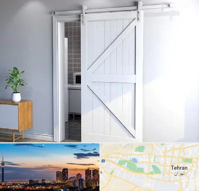 درب ریلی و کشویی در غرب تهران 