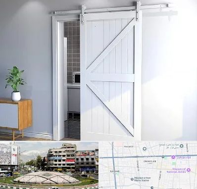 درب ریلی و کشویی در مرکز تهران