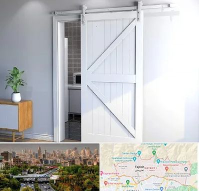 درب ریلی و کشویی در منطقه 1 تهران