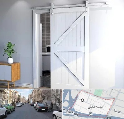 درب ریلی و کشویی در مجیدیه شمالی