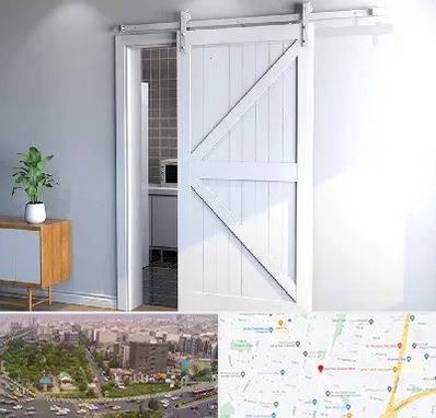 درب ریلی و کشویی در آیت الله کاشانی