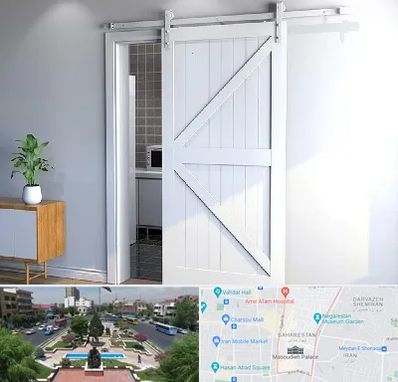 درب ریلی و کشویی در بهارستان 