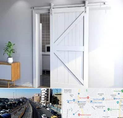 درب ریلی و کشویی در پیروزی 