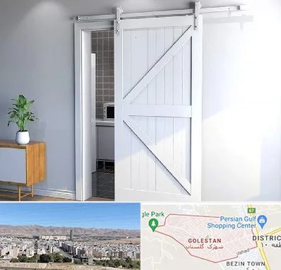 درب ریلی و کشویی در شهرک گلستان شیراز