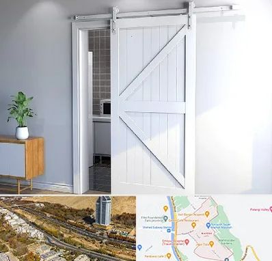 درب ریلی و کشویی در خیابان نیایش شیراز